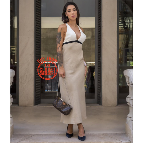 ZARA BLOGGER FAVE!!! Open Back Midi Dress NWT - Picture 11 of 16